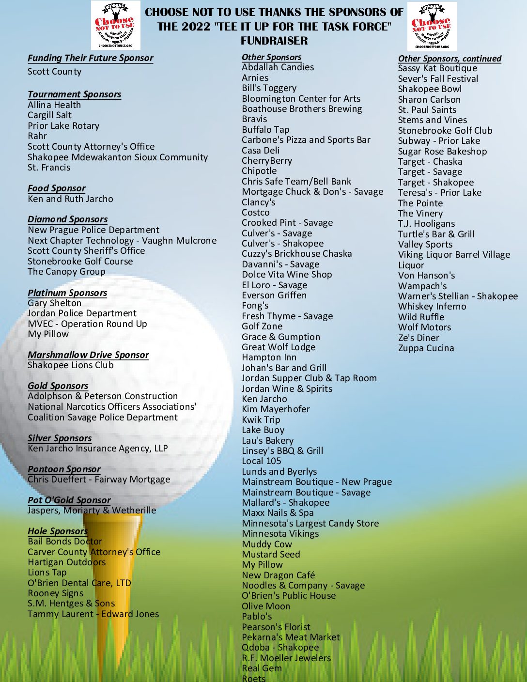 Sponsor page for Scott County Scene (2)